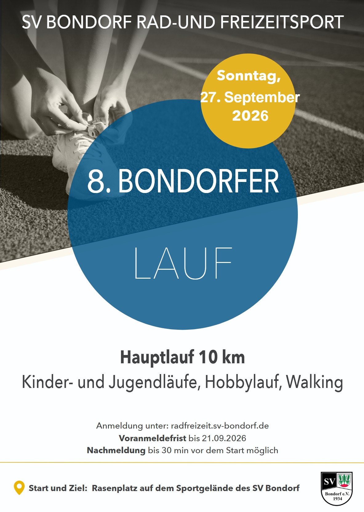 Flyer 8. Bondorfer Lauf Seite 1